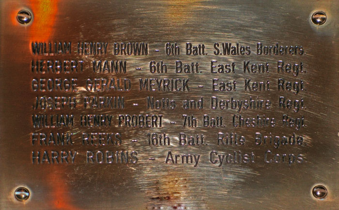 memorial plaque