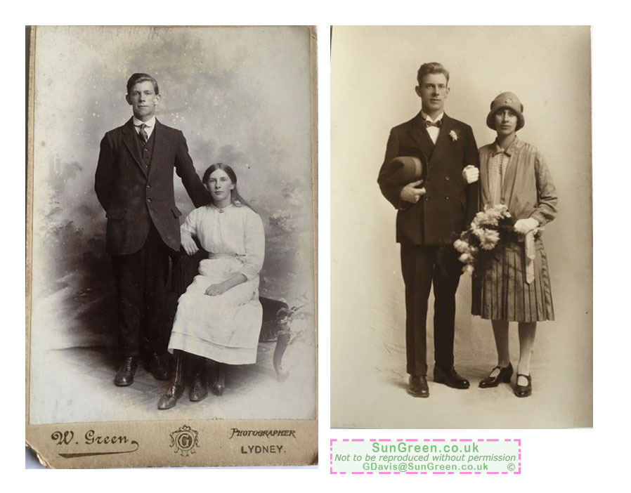 A photo of the Addis family of Alvington