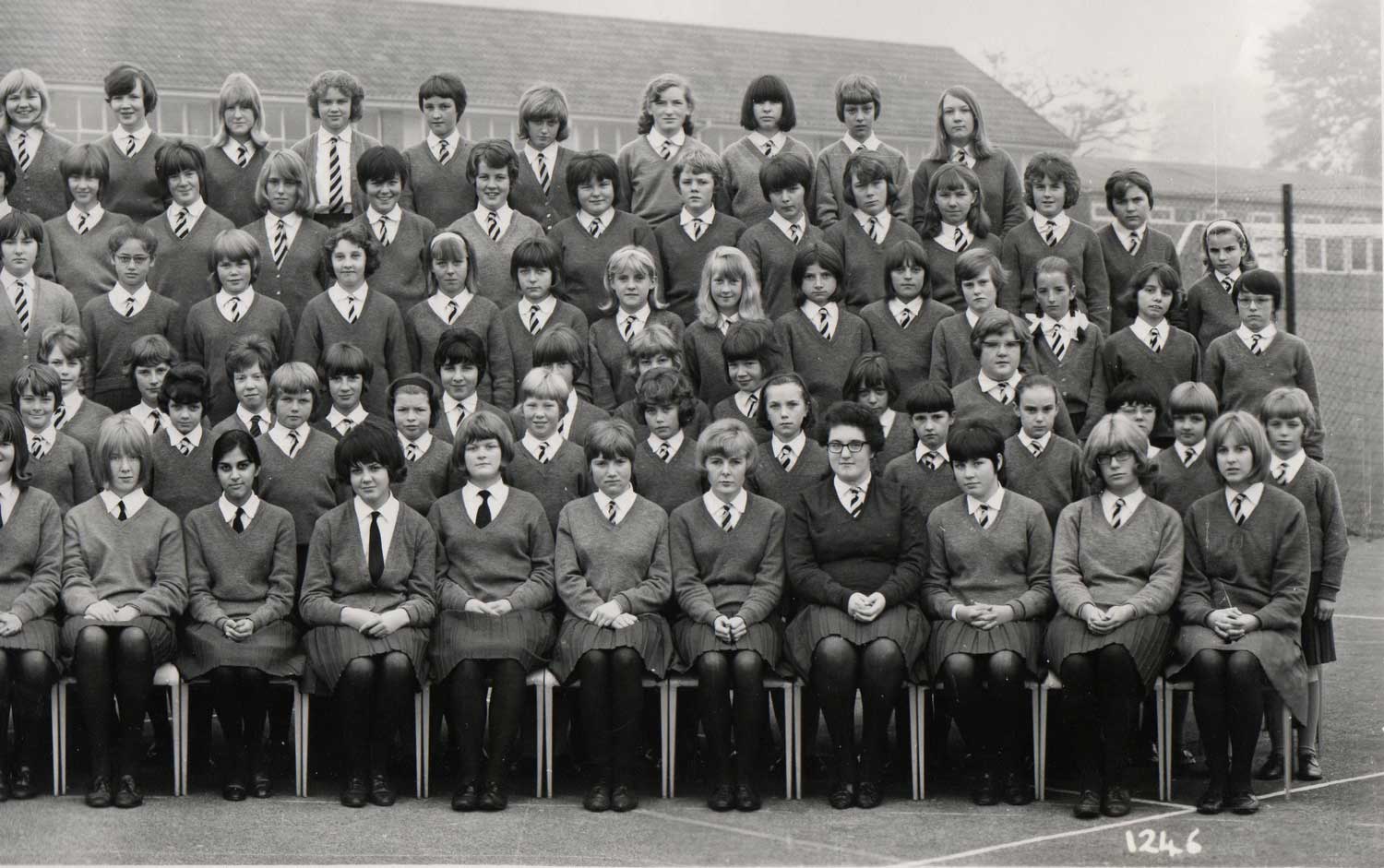 A photo of section1 of the Bells Grammar School photo from 1965 - Section 5