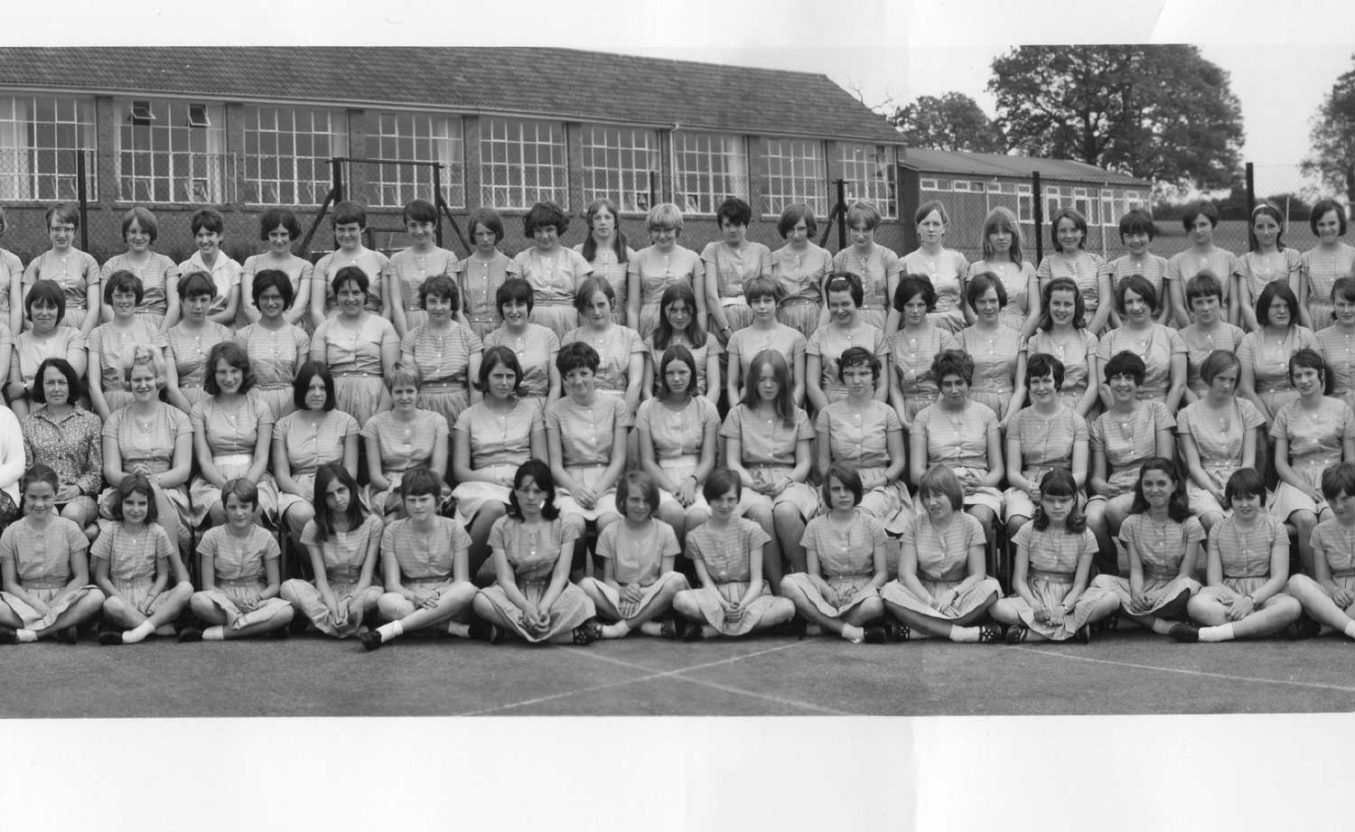 A photo of section1 of the Bells Grammar School photo from 1968 Section 4