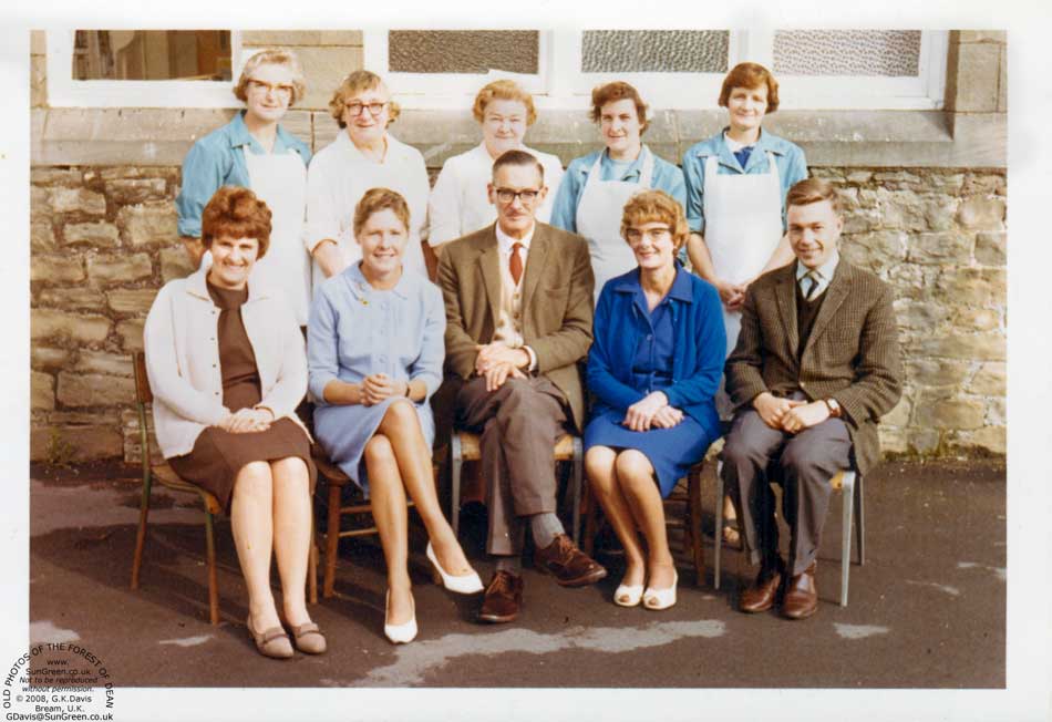 Bream C of E School teachers and cooks.