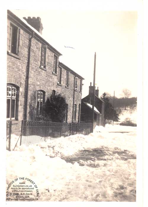 Another photo of houses in Brockhoillands Road in 1947.