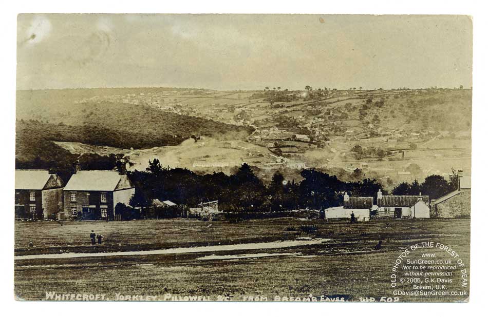 Image: Whitecroft and Yorkley from Ranters Green, Bream (84k)