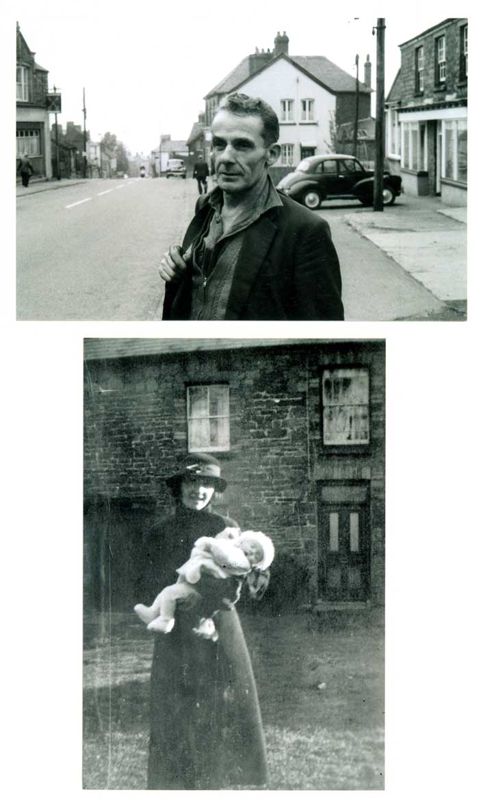 Image: Bream High St in 1970 and Fir Tree Cottages 1935 (70k)