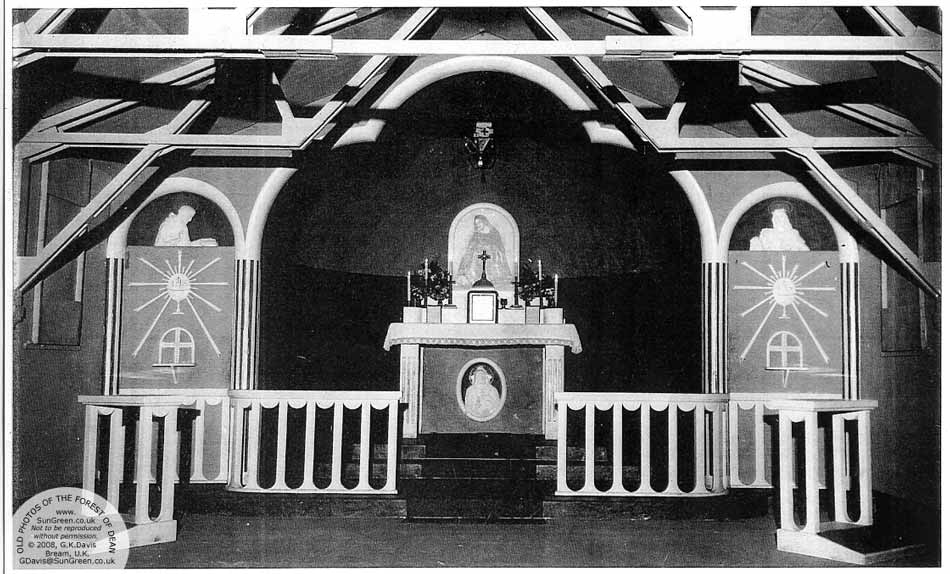 Chapel at Wynols Hill Italian P.O.W. Camp