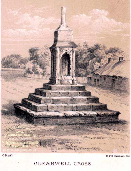 Clearwell Cross pre - 1868 (51k)