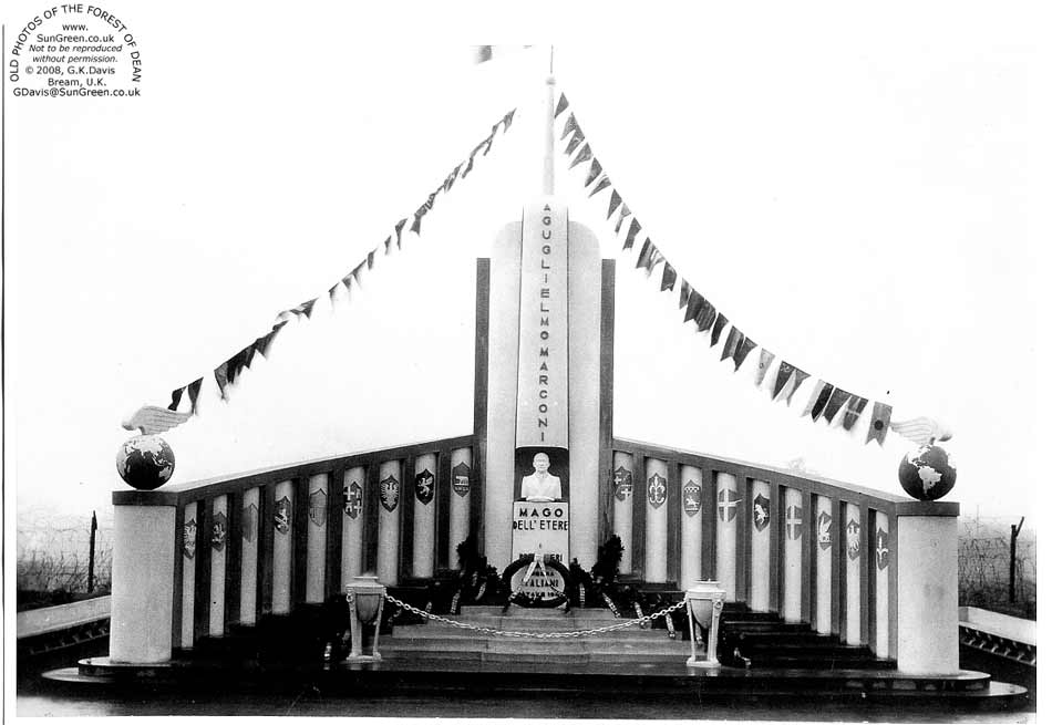Marconi Memorial Wynols Hill, Coalway