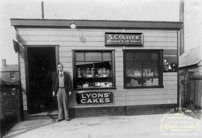 A shop in Broadwell in 1932.