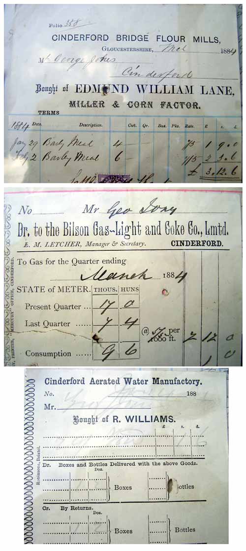 image: Cinderford Billheads