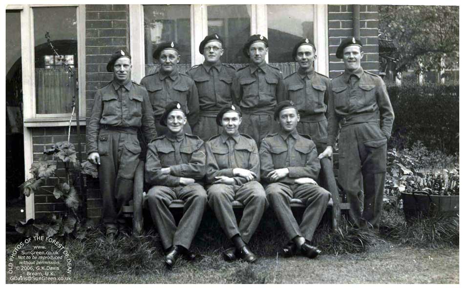Image: Cyril Dickinson, WWII, Cinderford (82k)