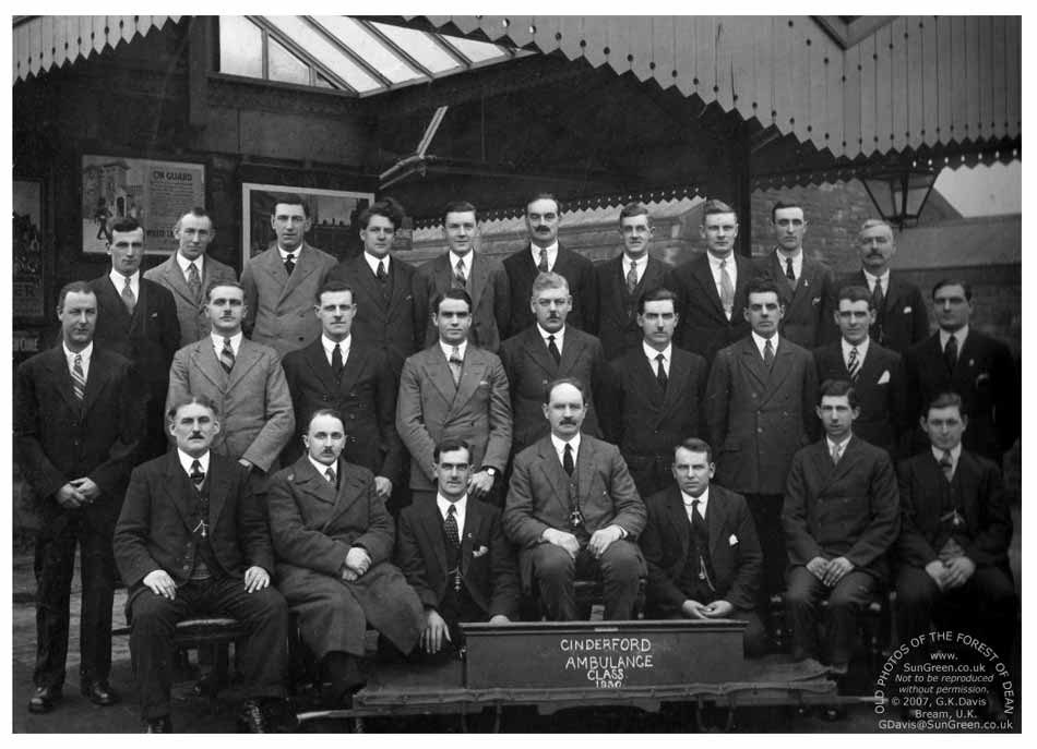 Cinderford Station 1930
