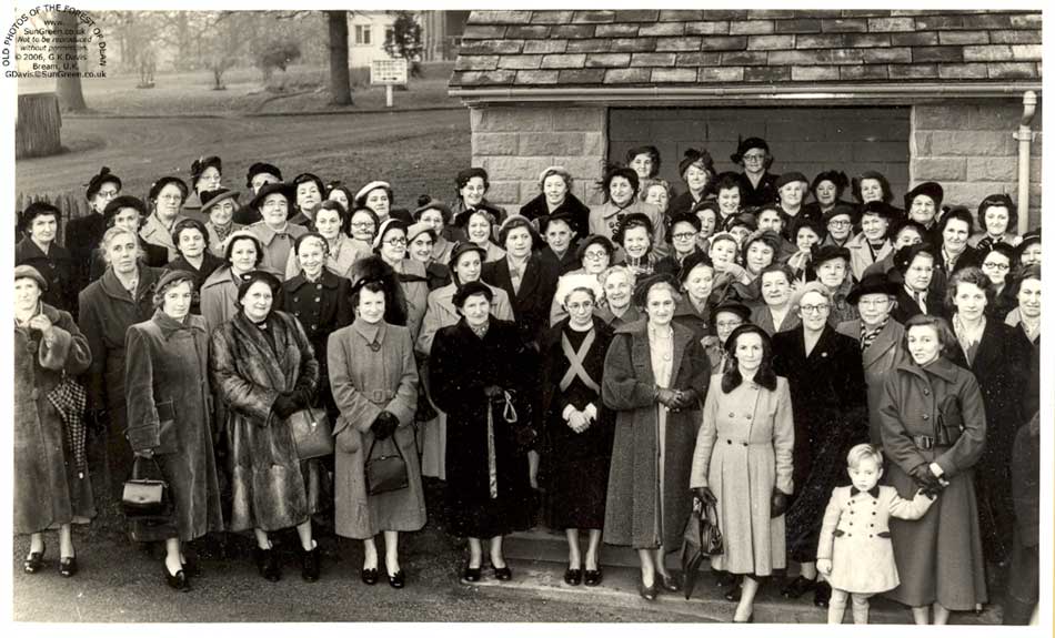 Various Womens Institutes Gather at Dilke 1953.