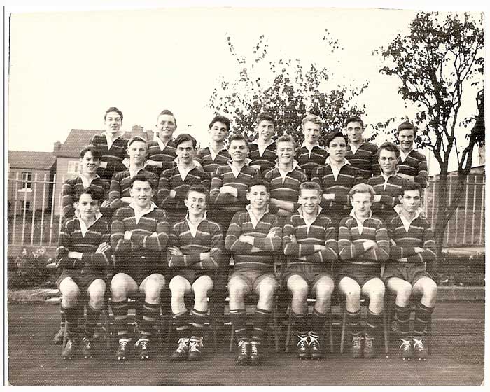 E.D.G.S. rugby team - 1958