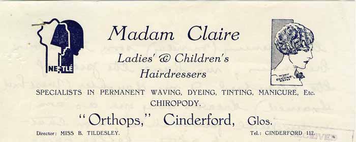 image: madame Claire letterhead (23k)