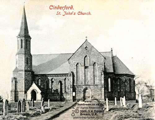 St John's Church, Cinderford (27k)