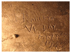 VE day in plaster