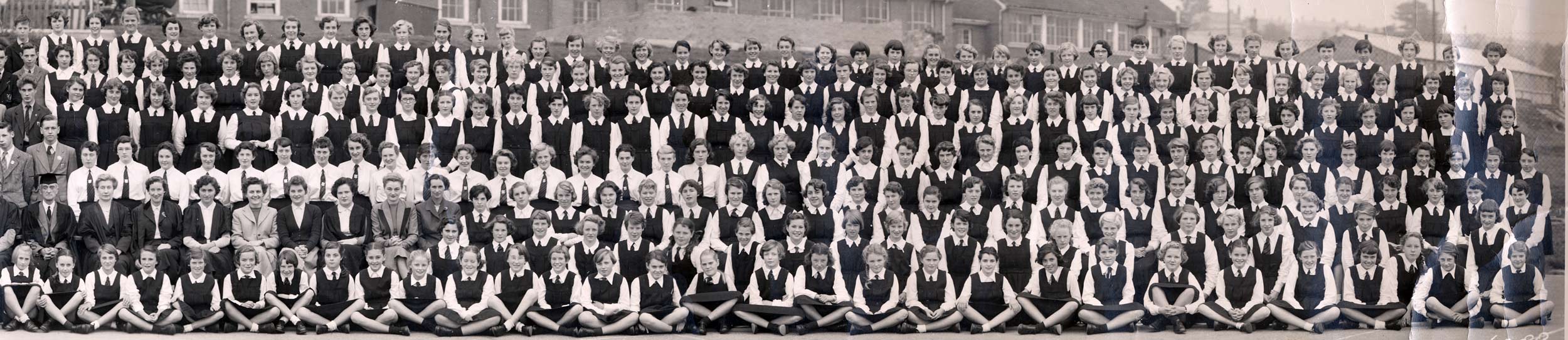 East Dean GS 1956 - Girls