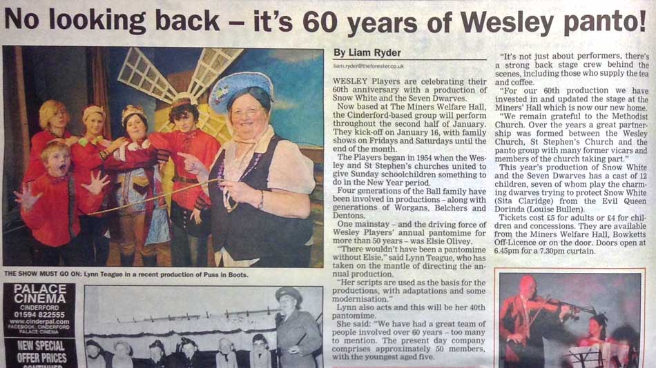 Wesley Panto 2015