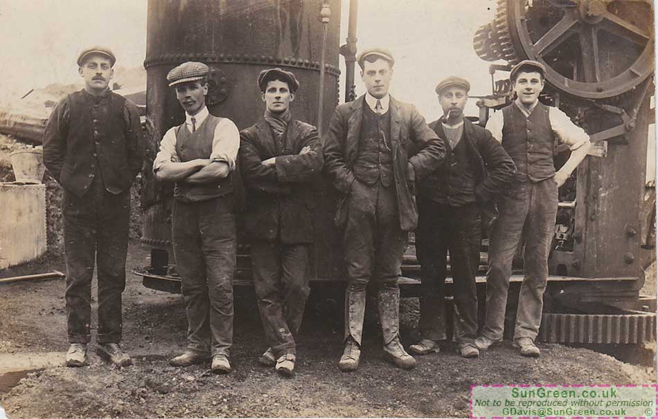 A photo taken at Fetter Hill Quarry with Frank Rees of Clearwell.