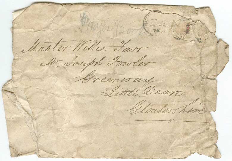 letter to Willie Farr