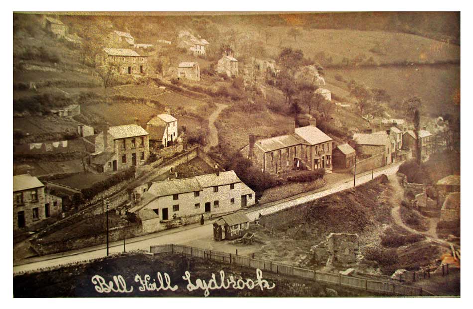 A view of Bell Hill, Lydbrook, Gloucestershire.