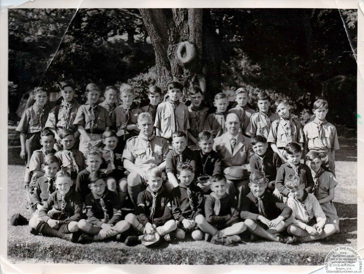 Lydney Scouts 1950s