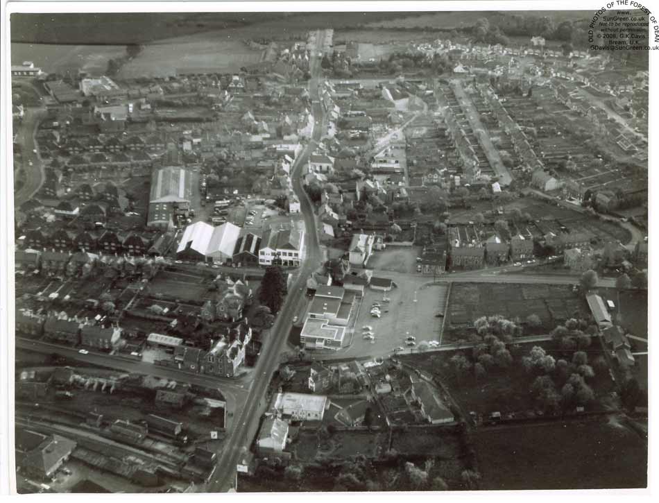 Lydney aerial view