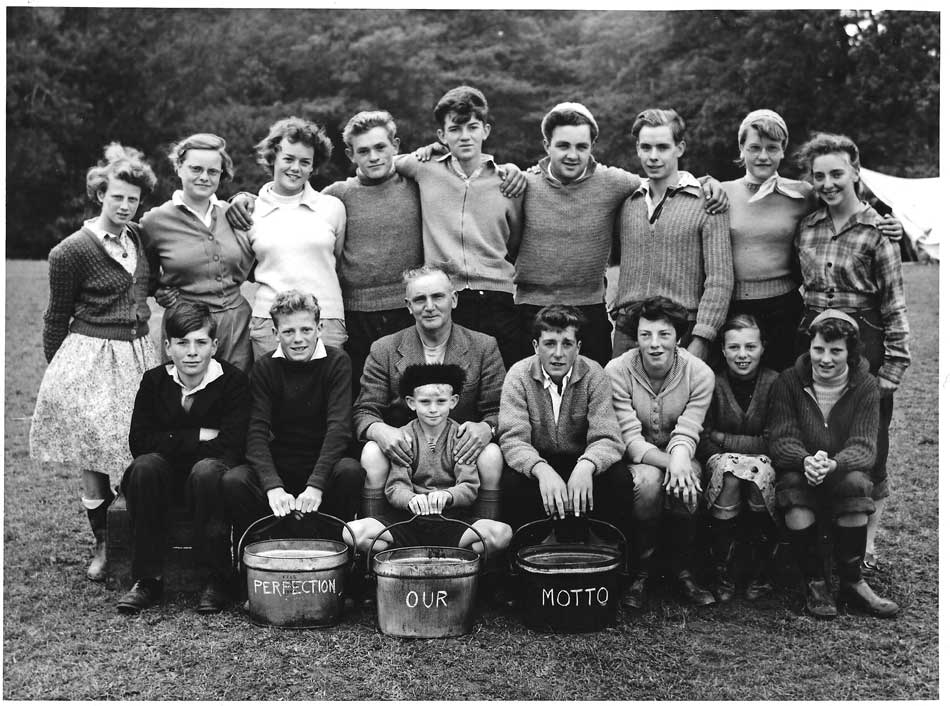 A photo taken at LGS camp in 1956