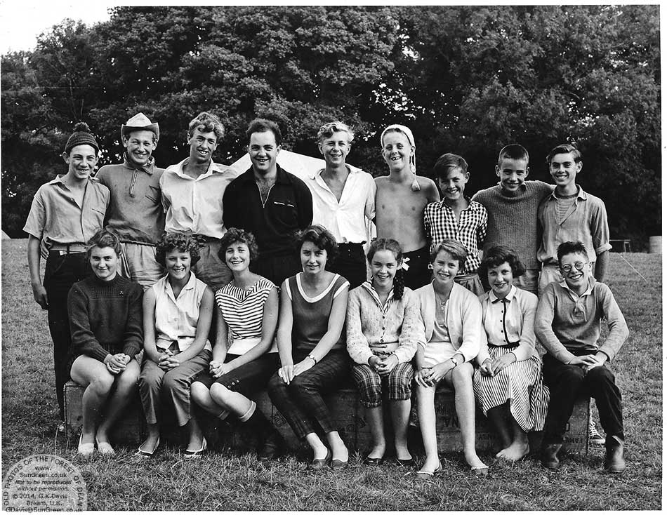 A photo taken at a LGS summer camp in 1959