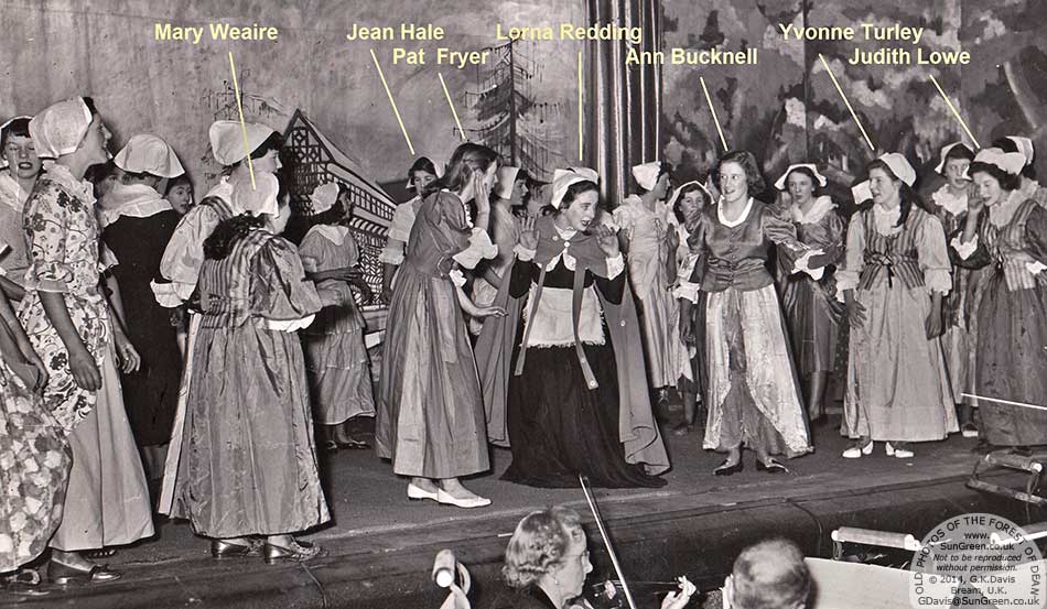 A photo of an LGS production of My Lady Cavalier