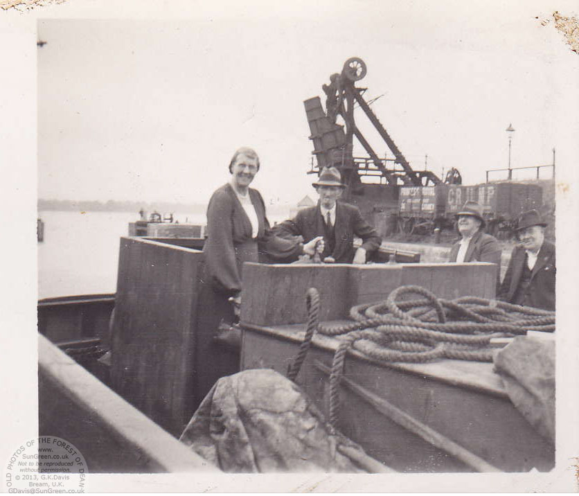 barges at Lydney Docks