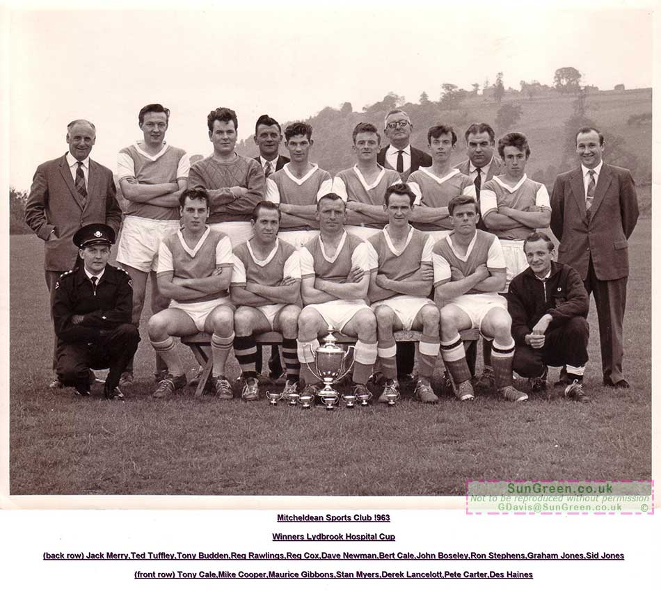 A photo of a Mitcheldean football team