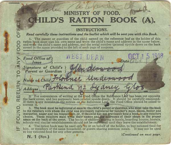 Ration Book