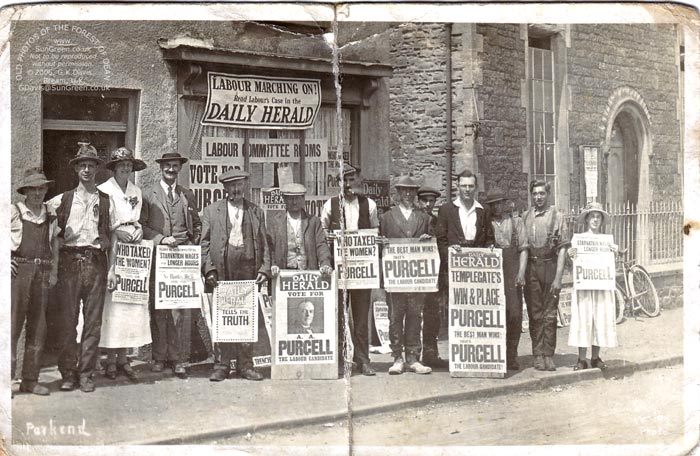 Image: Parkend at the 1925 Bye-Election