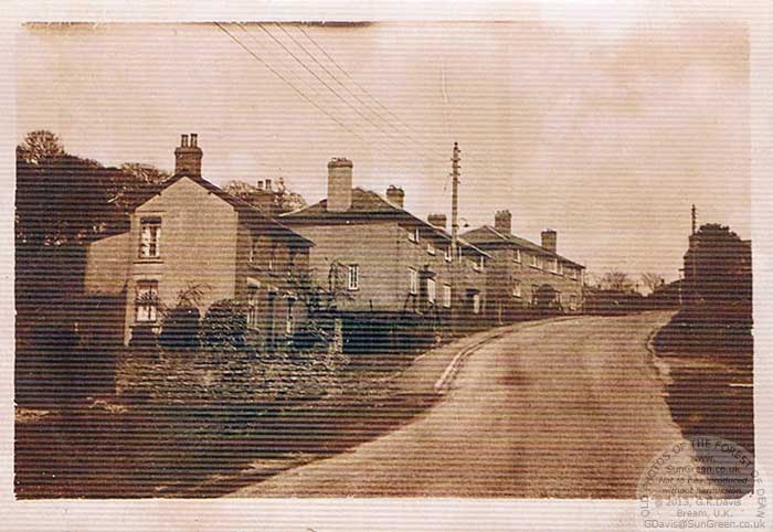 A photo of the house Brookville in Pillowell showing the side view