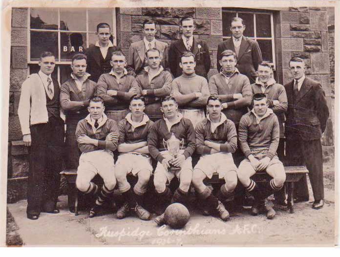 A photo of Ruspidge Corinthians football team  in 1937
