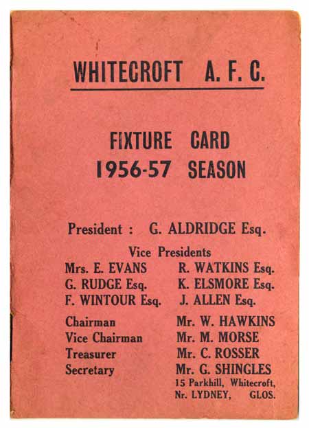 1956/57 Officials