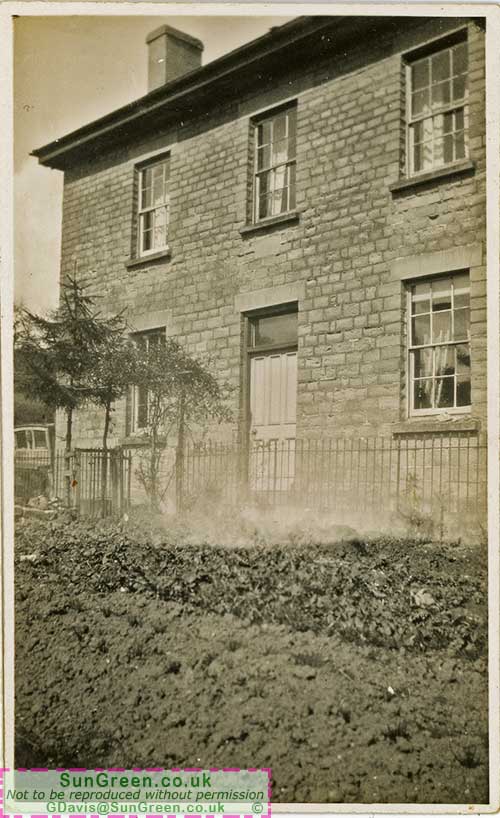 An old photo of the Big House Saunders Green