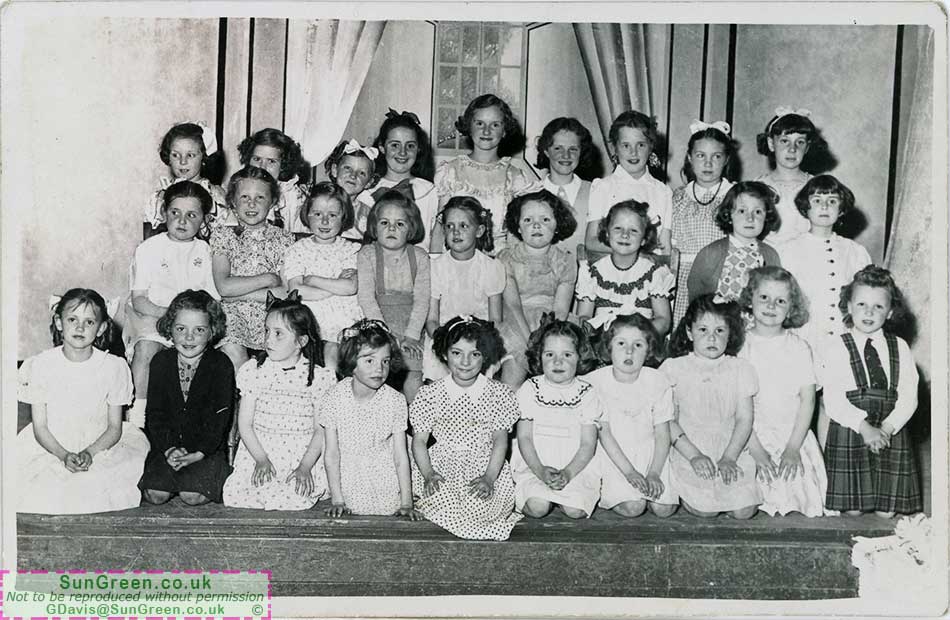 An old photo of contestants to become Yorkley carnival queen, 1952