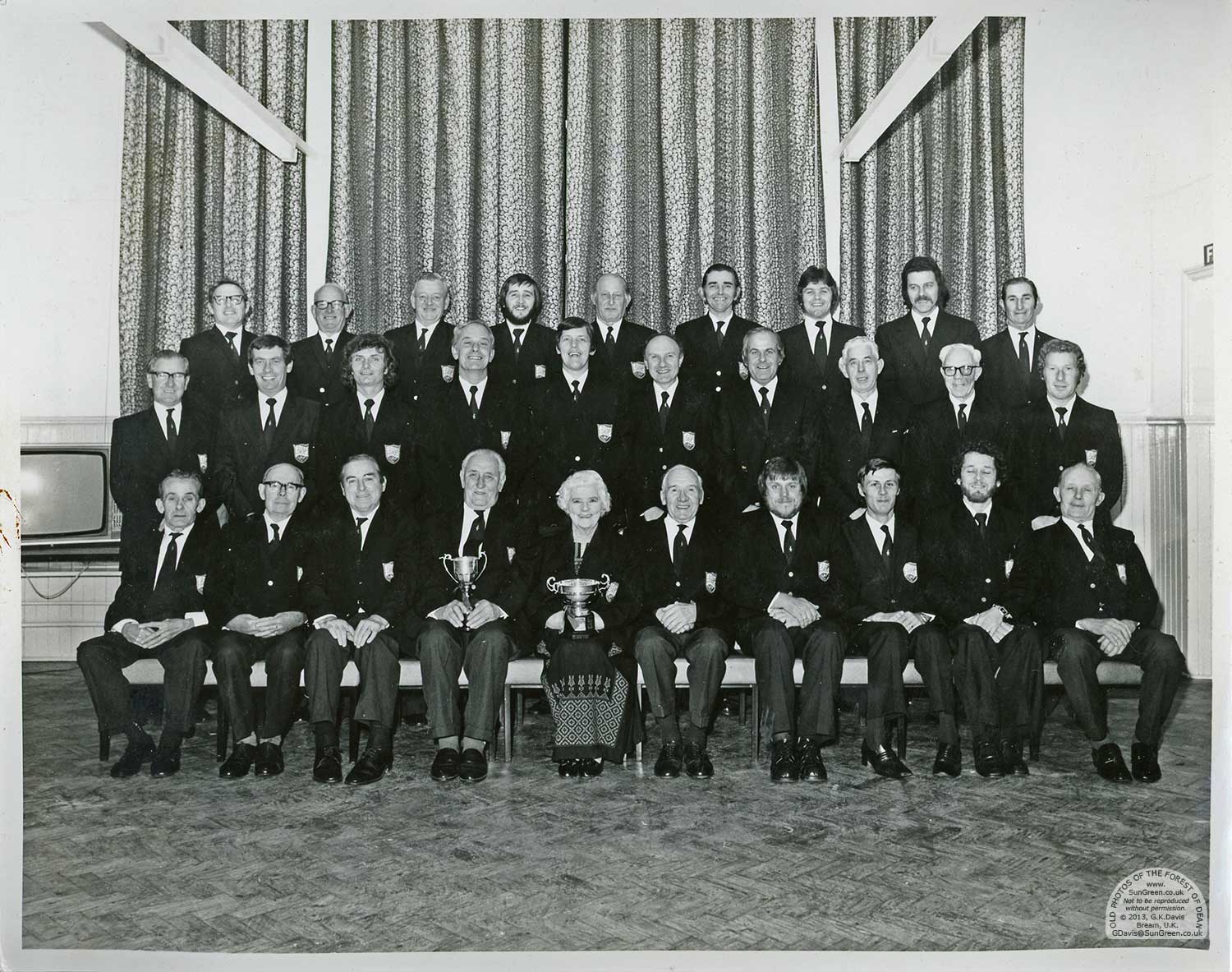 Bream Male Voice Choir c 1980 (61k)