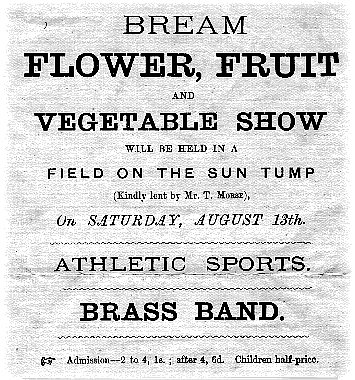 Bream Flower Show Ad (33k)