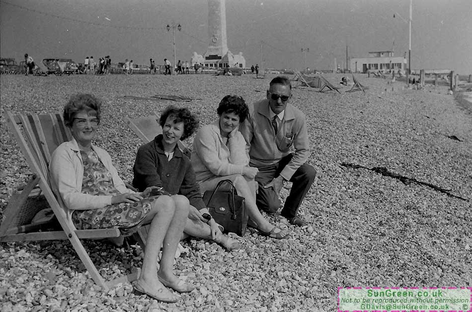 Teachers from Bream School on a trip to Southsea.