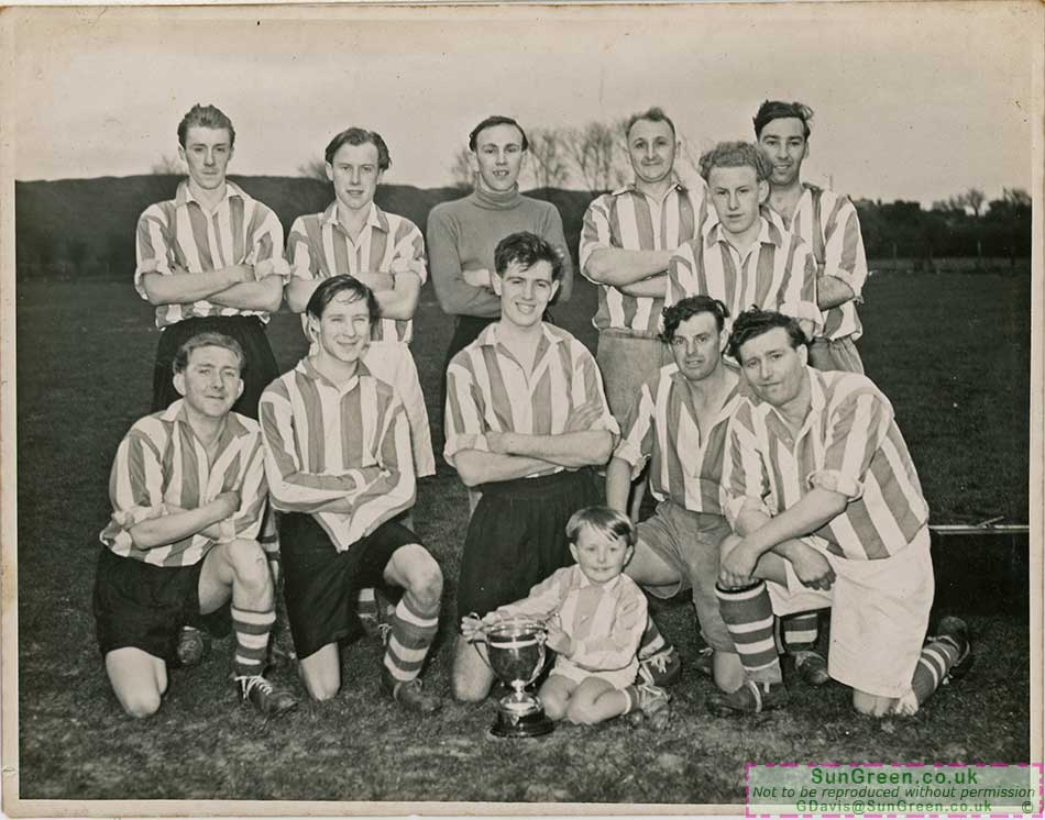 The Bream football team that won the Dilke Hospital Cup
