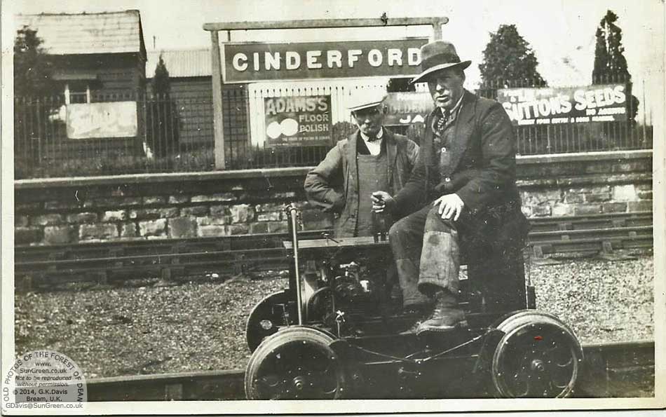 Cinderford Station a photo from 1928