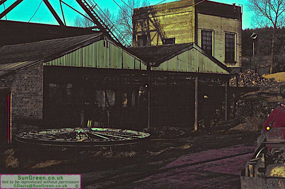 An old photo of the Wheelhouse at Northern United colliery taken in 1965