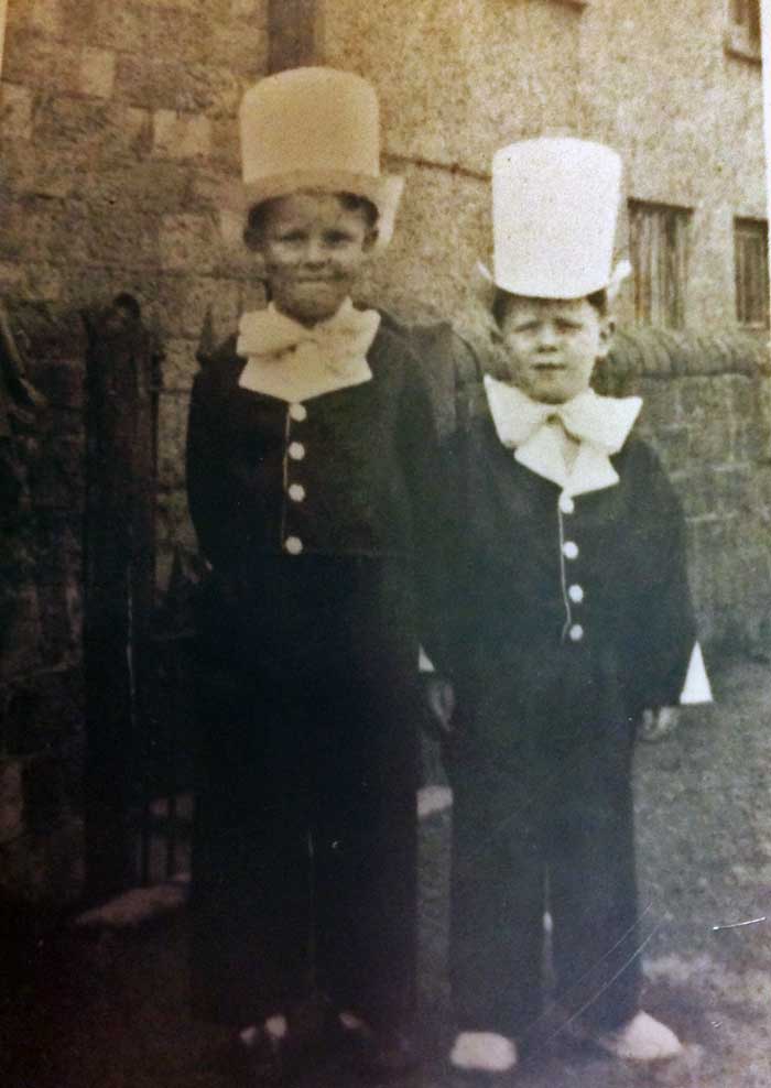A photo of Terry and Brain Fawlk
