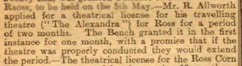 Image of a press cutting