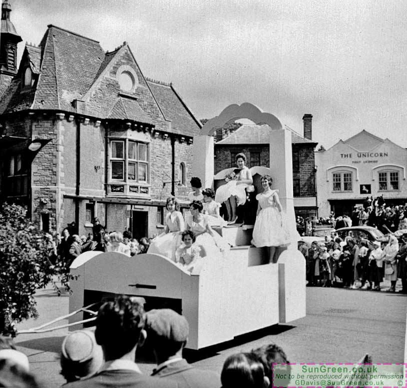 A photo taken at Coleford Carnival in 1961