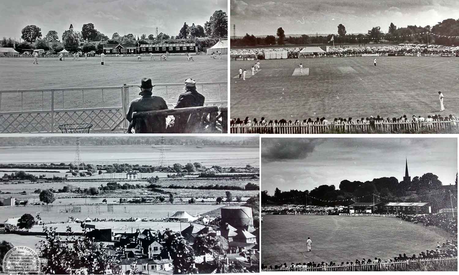 Photos of county cricket at Lydney