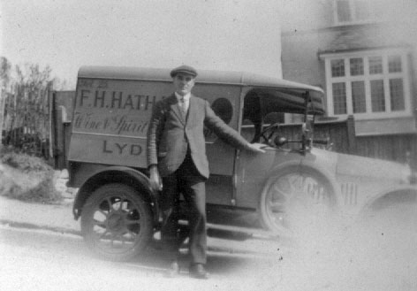 An old photo of Edwi Davies of Lydney
